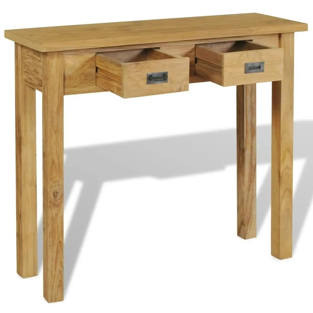 Console Table Solid Teak 90x30x80 cm 244481