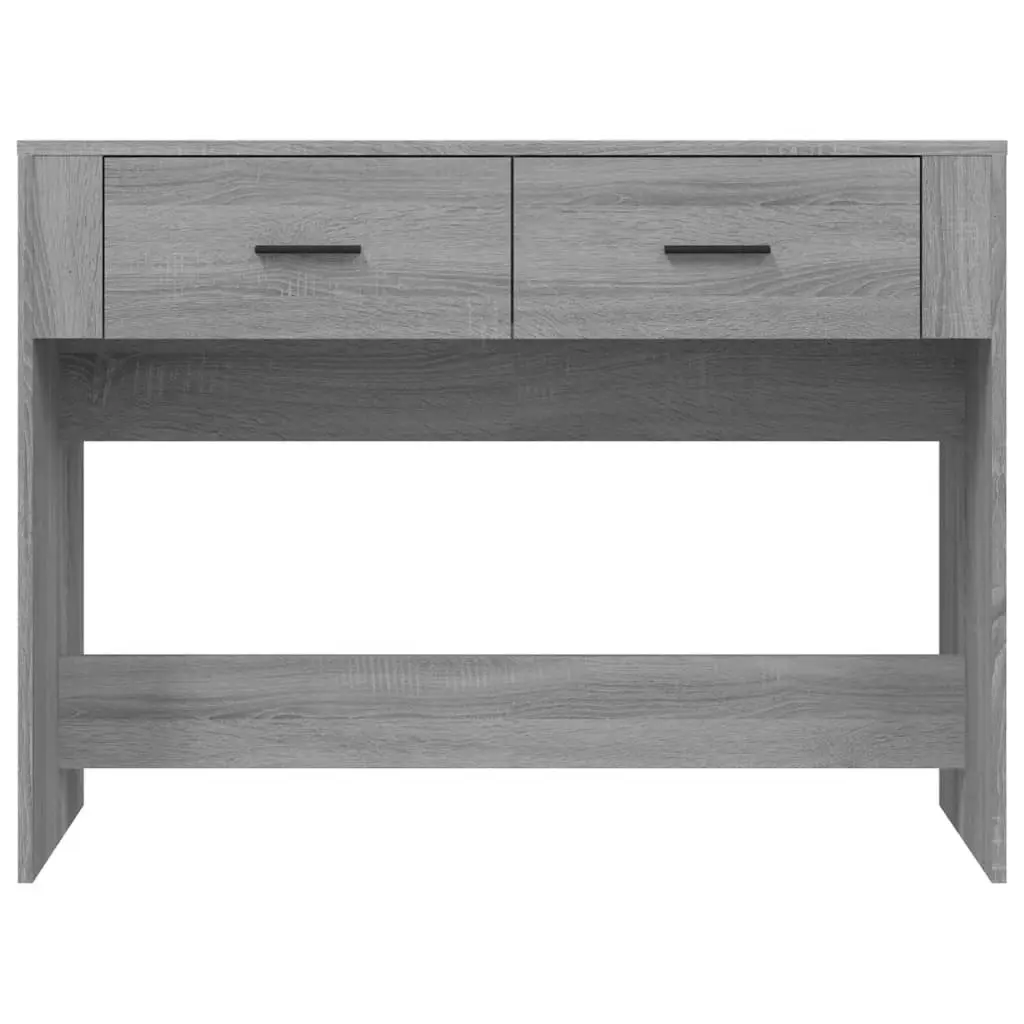 Console Table Grey Sonoma 100x39x75 cm Engineered Wood 816782