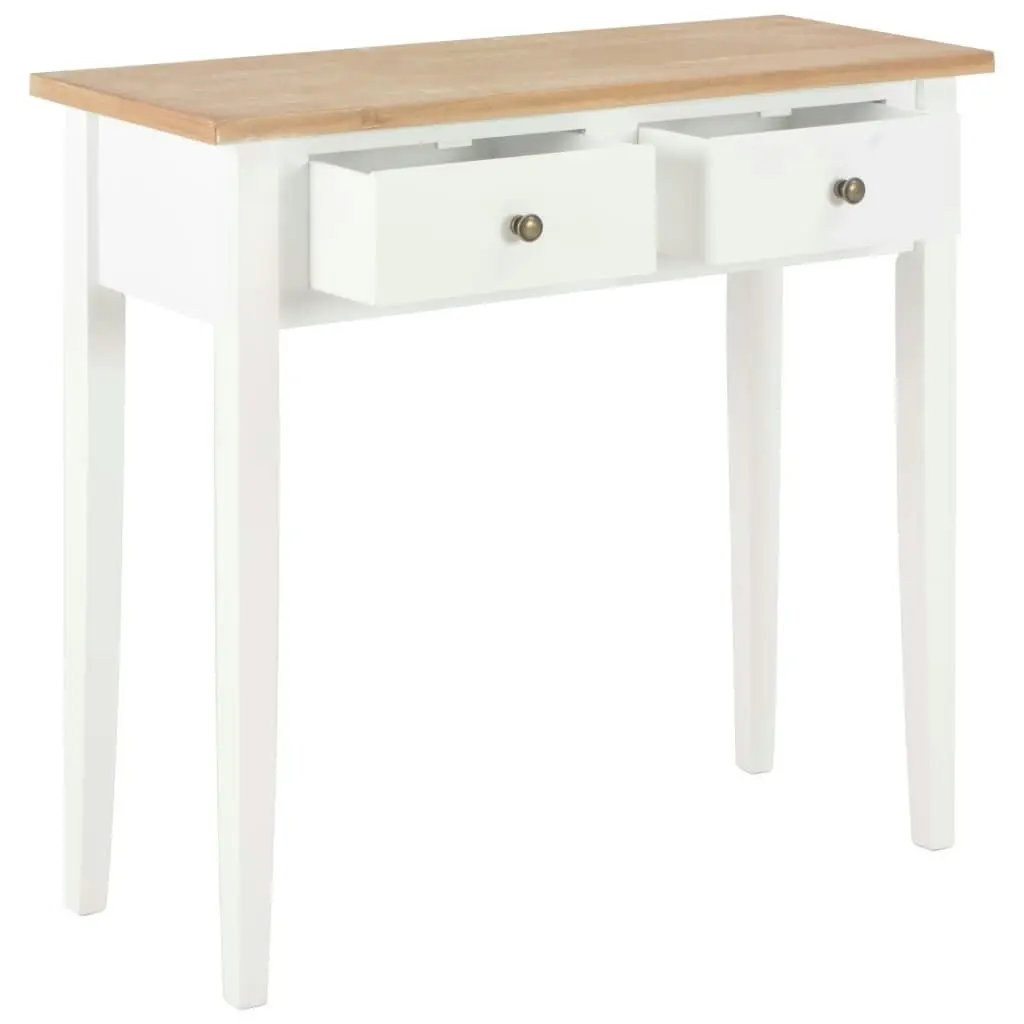 Dressing Console Table White 79x30x74 cm Wood 280053