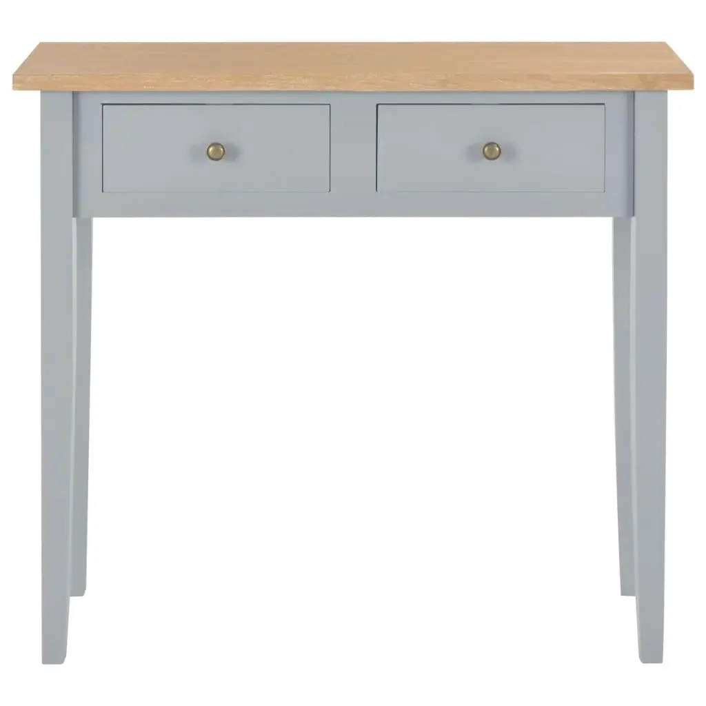 Dressing Console Table Grey 79x30x74 cm Wood 280054