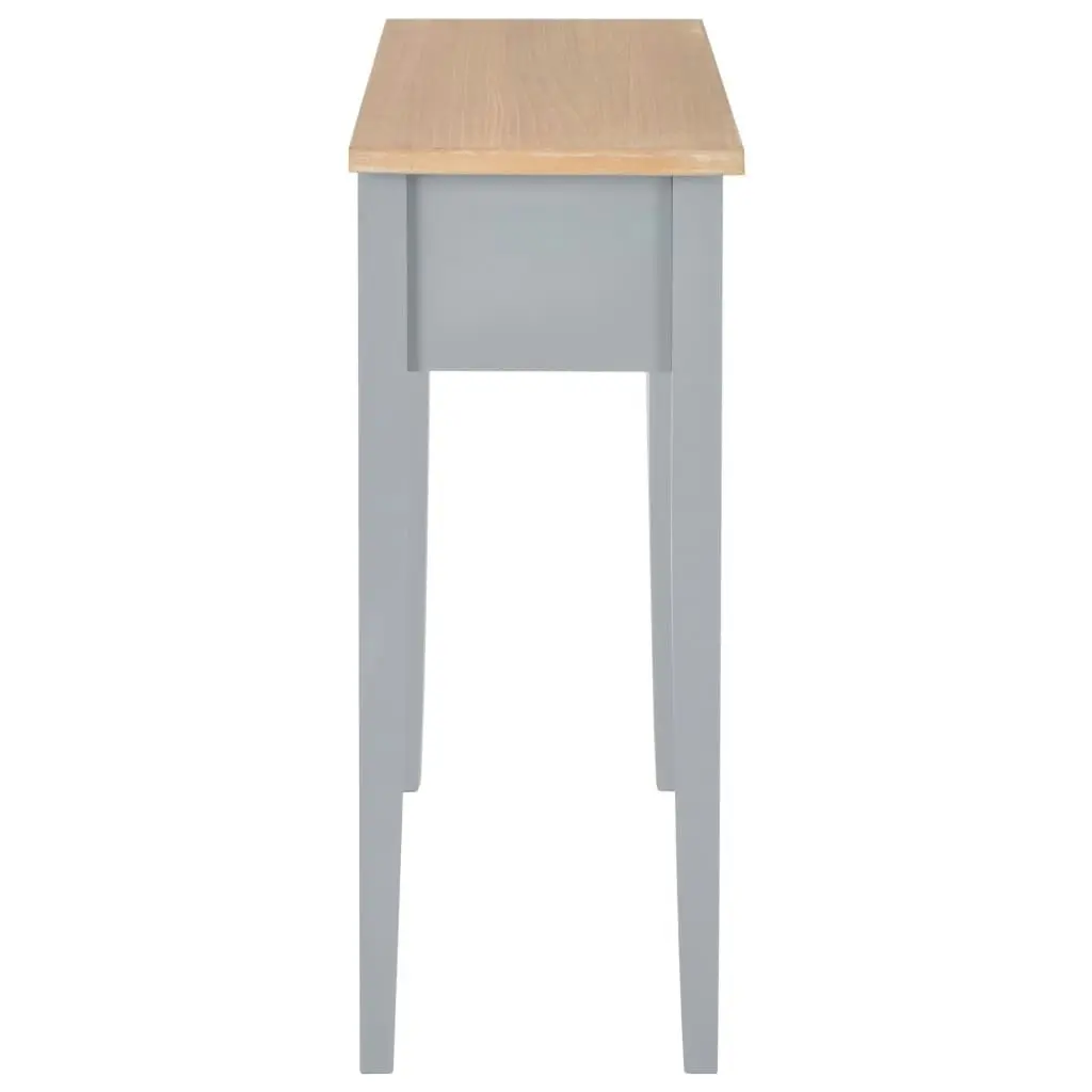 Dressing Console Table Grey 79x30x74 cm Wood 280054