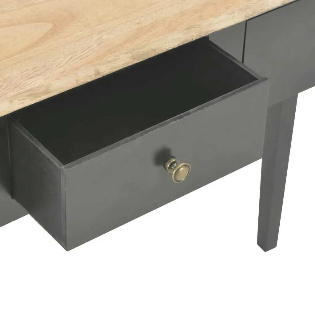 Dressing Console Table Black 79x30x74 cm Wood 280055