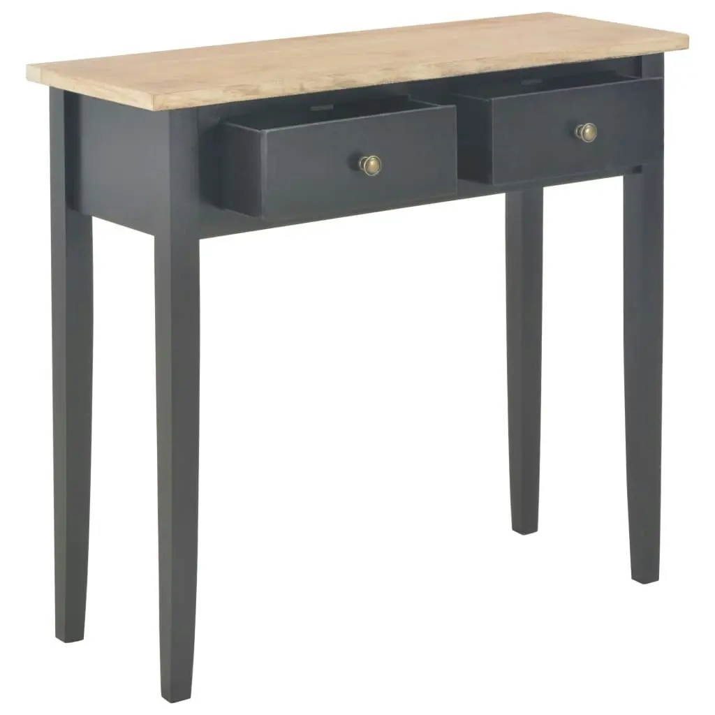 Dressing Console Table Black 79x30x74 cm Wood 280055