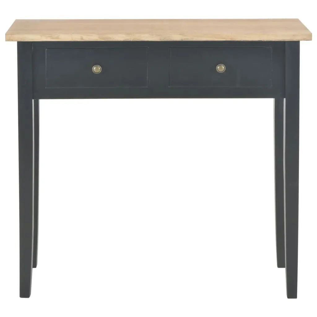 Dressing Console Table Black 79x30x74 cm Wood 280055