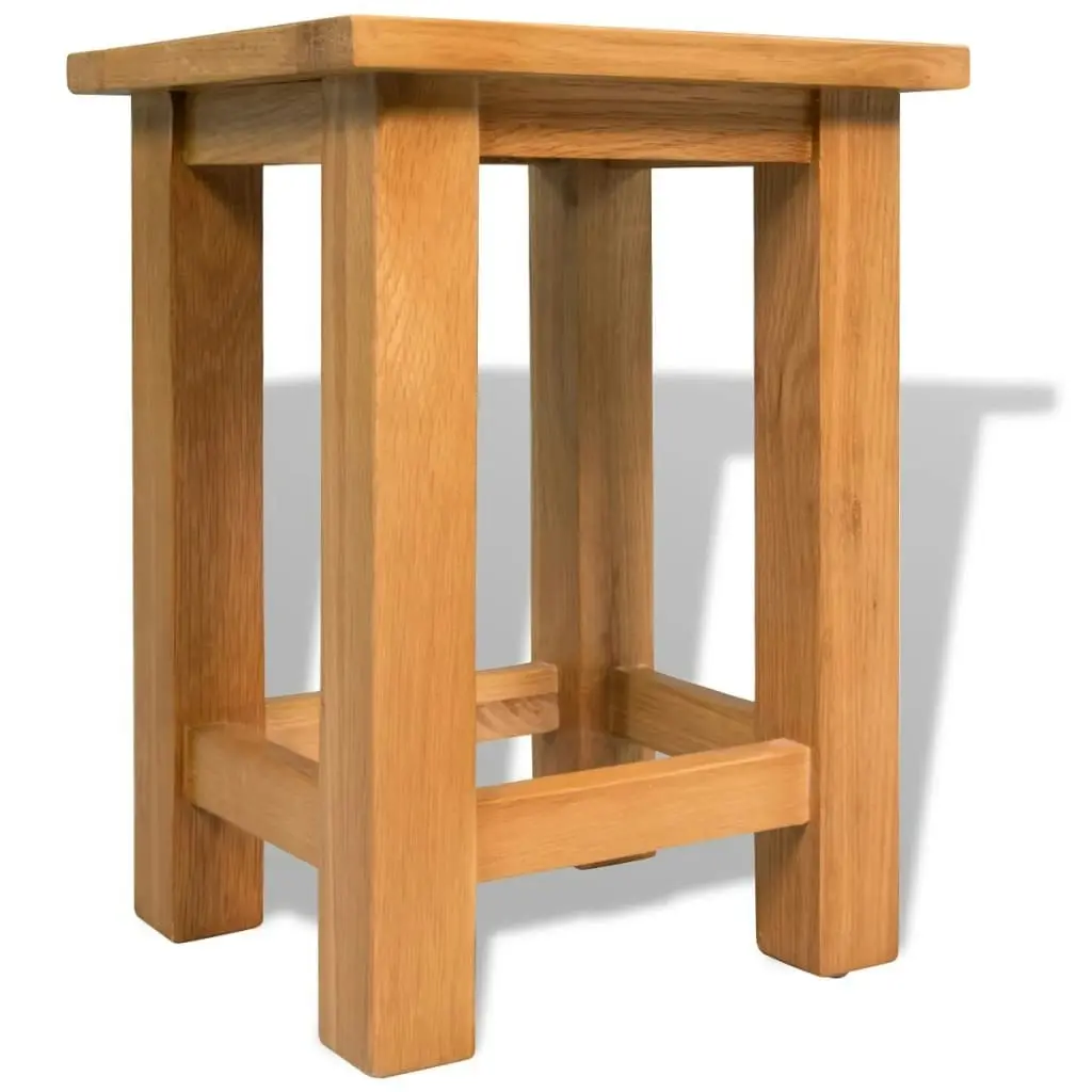 End Tables 2 pcs 27x24x37 cm Solid Oak Wood 3053417