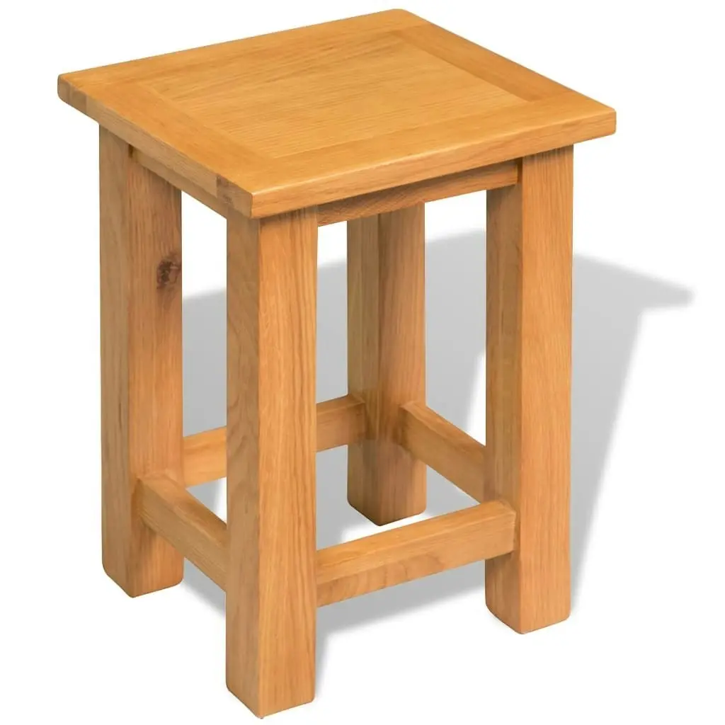 End Tables 2 pcs 27x24x37 cm Solid Oak Wood 3053417