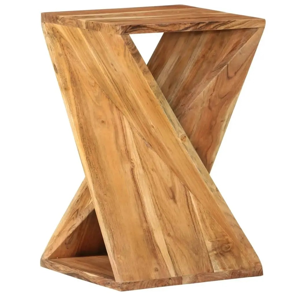 Side Table 35x35x55 cm Solid Wood Acacia 337996