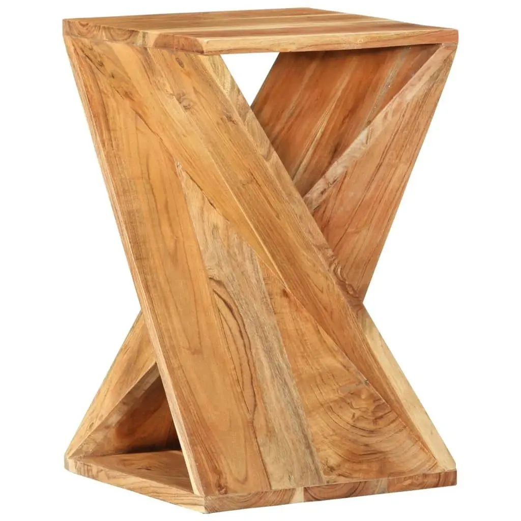 Side Table 35x35x55 cm Solid Wood Acacia 337996