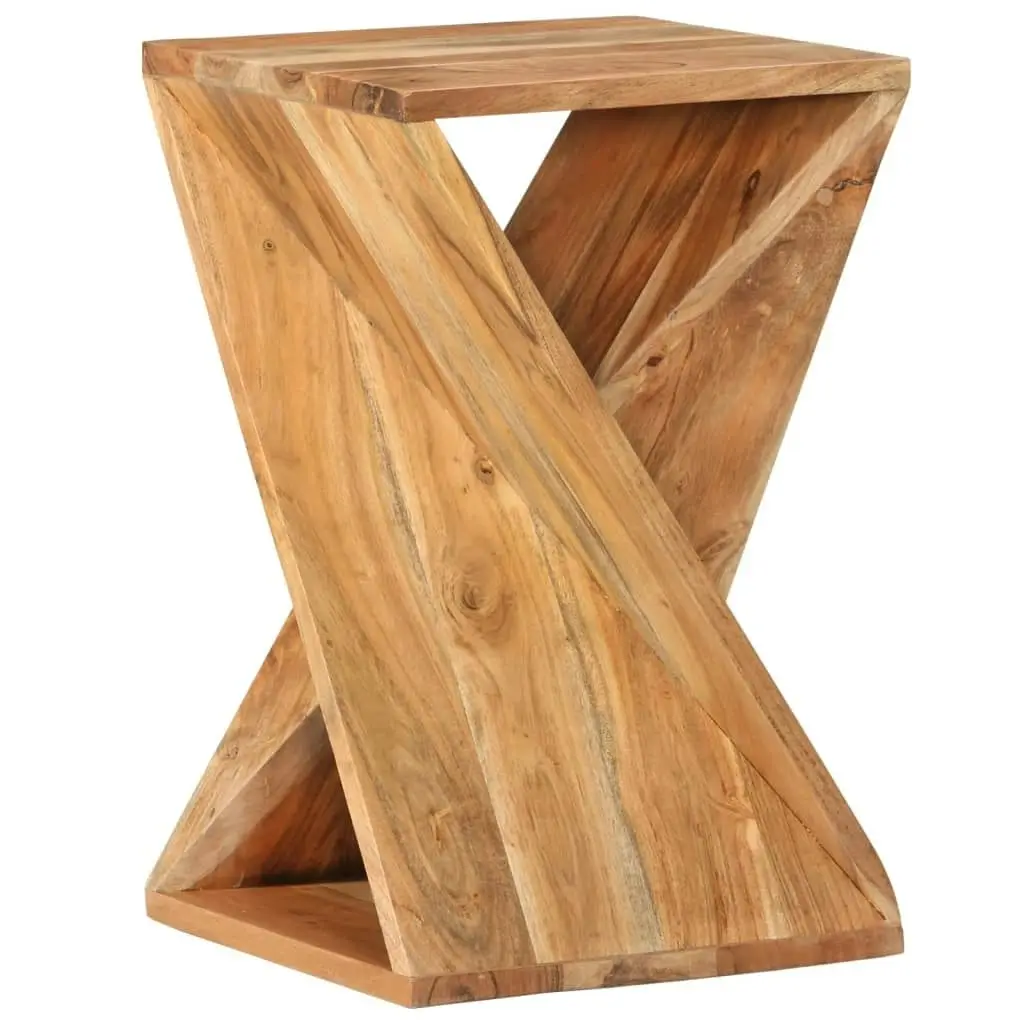 Side Table 35x35x55 cm Solid Wood Acacia 337996