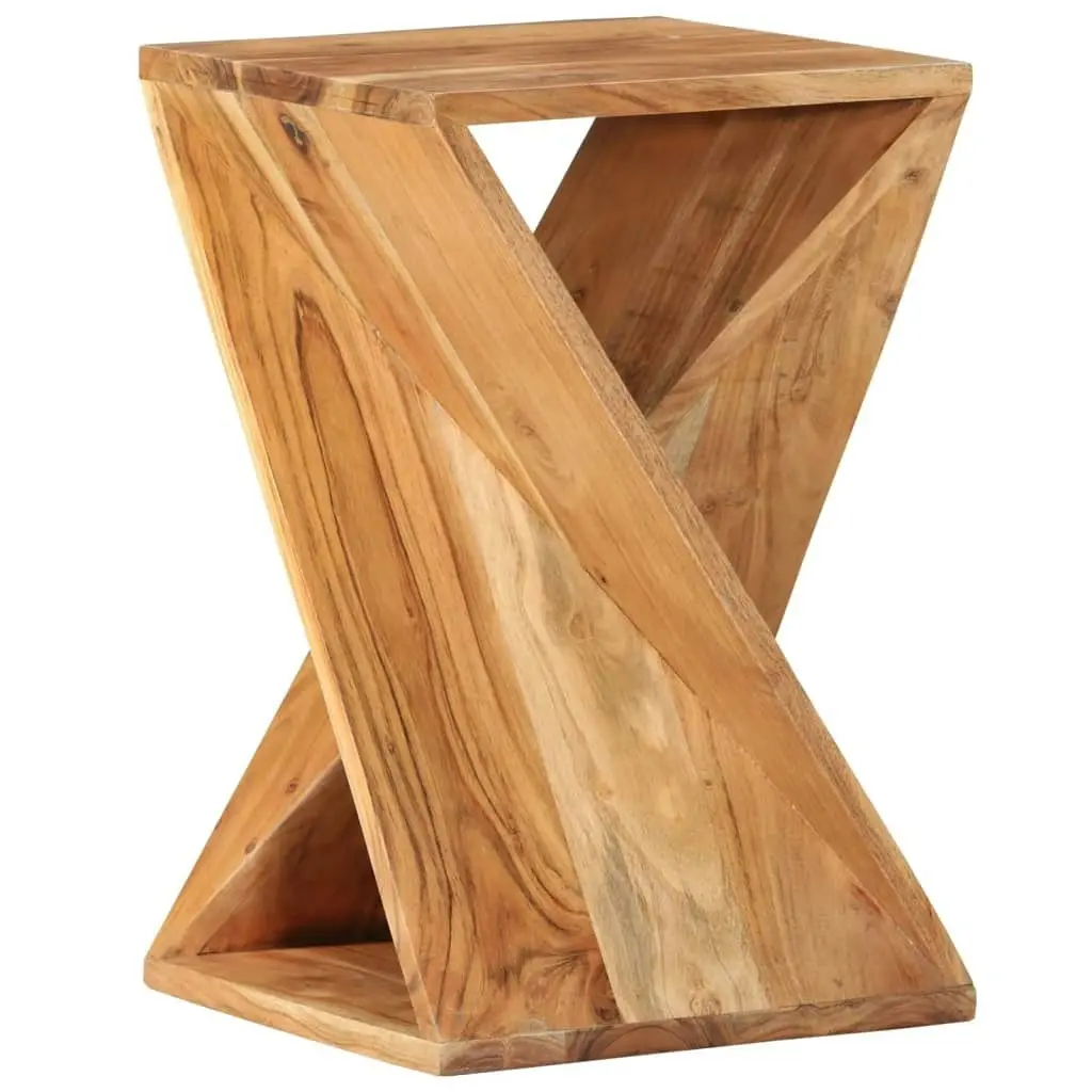 Side Table 35x35x55 cm Solid Wood Acacia 337996