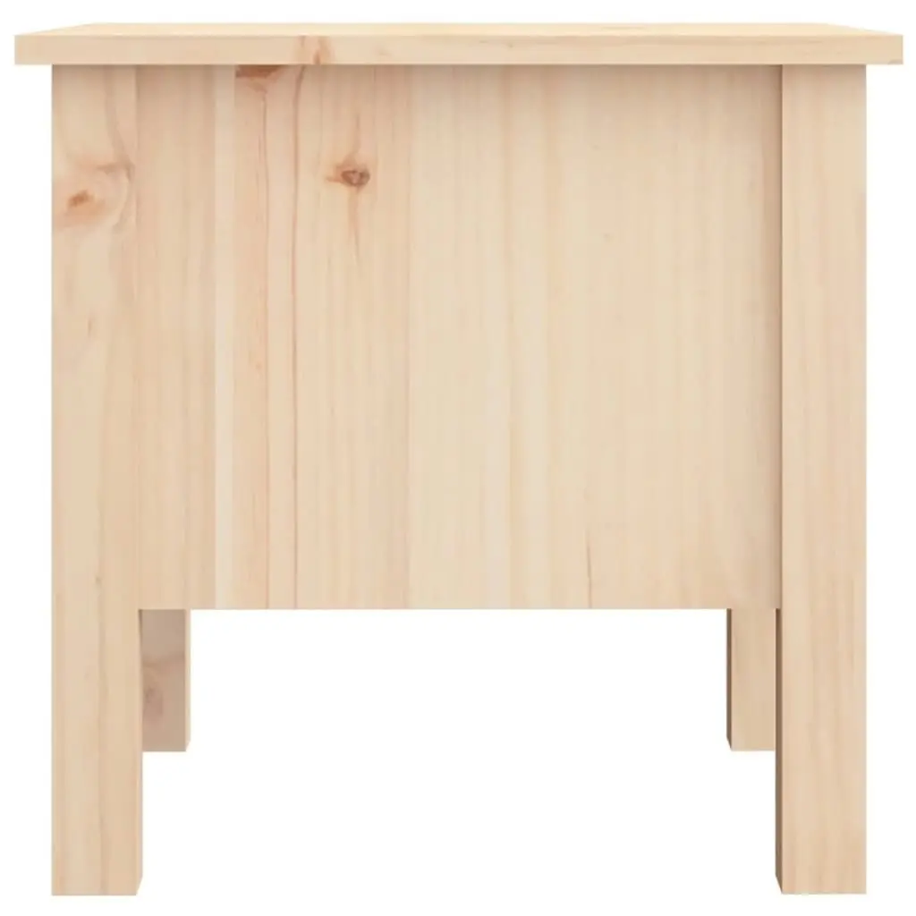 Side Table 40x40x39 cm Solid Wood Pine 813784