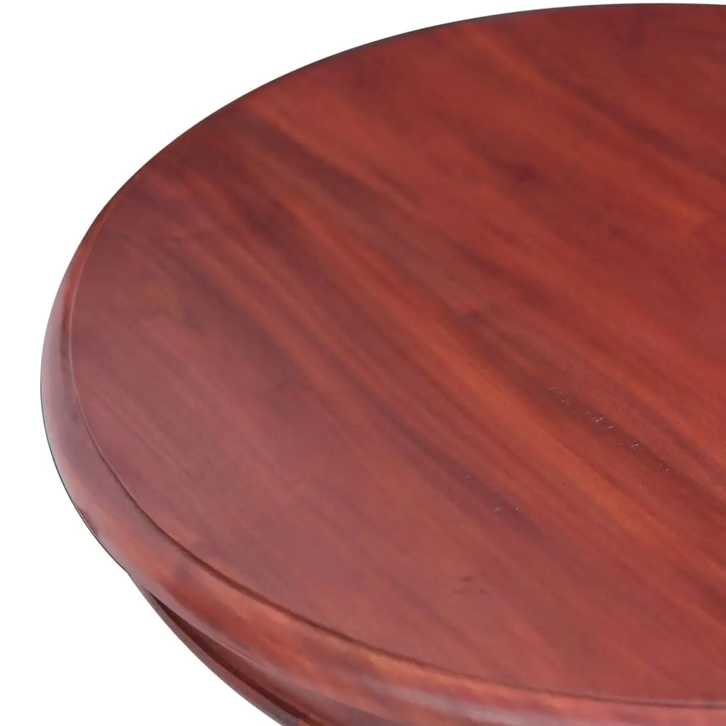 Side Table Brown 50x50x65 cm Solid Mahogany Wood 283845