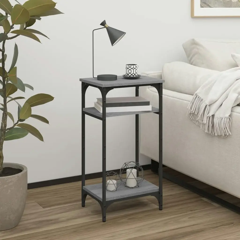 Side Table Grey Sonoma 40x30x75 cm Engineered Wood 825800