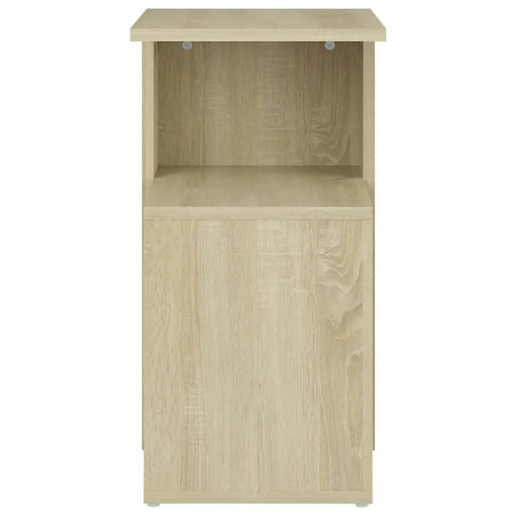 Side Table Sonoma Oak 36x30x56 cm Engineered Wood 802996