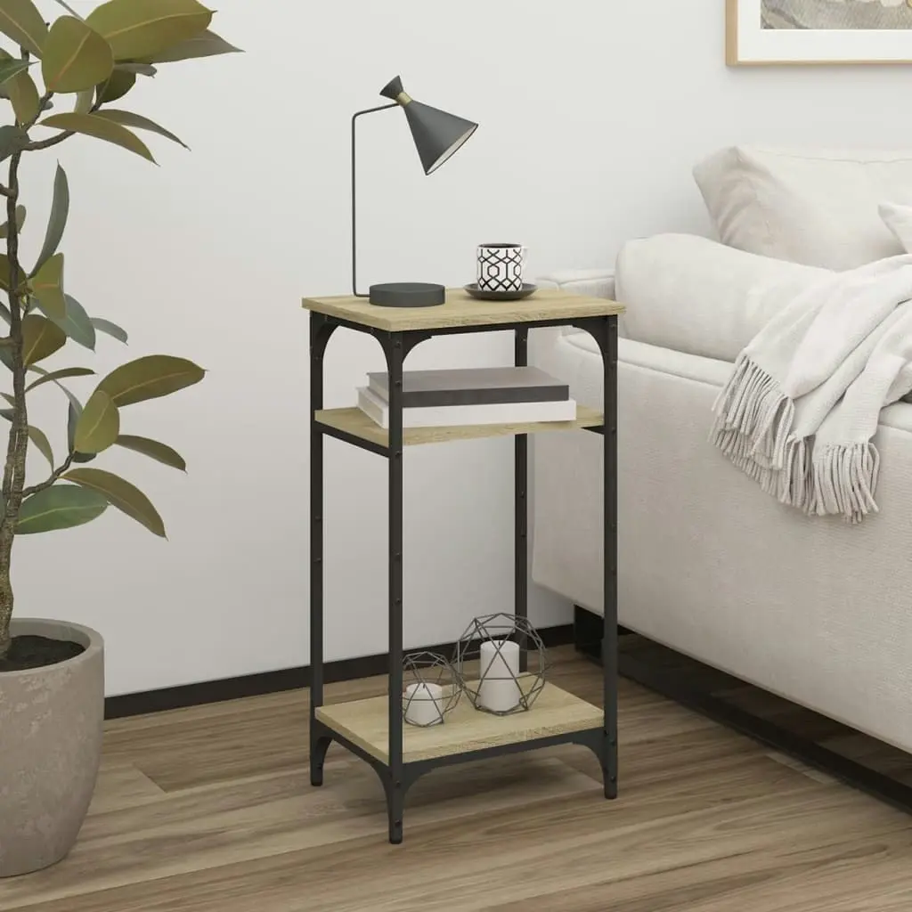 Side Table Sonoma Oak 40x30x75 cm Engineered Wood 825798