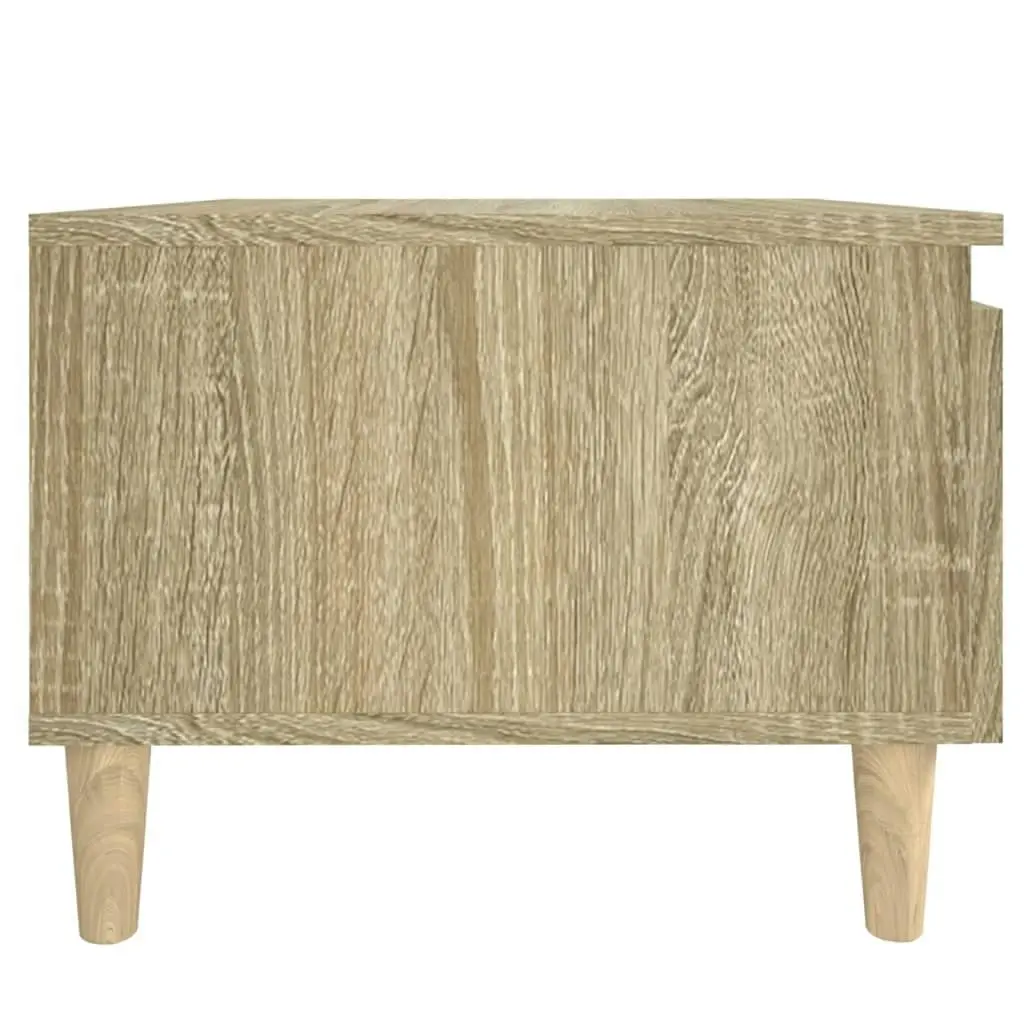 Side Table Sonoma Oak 50x46x35 cm Engineered Wood 819506