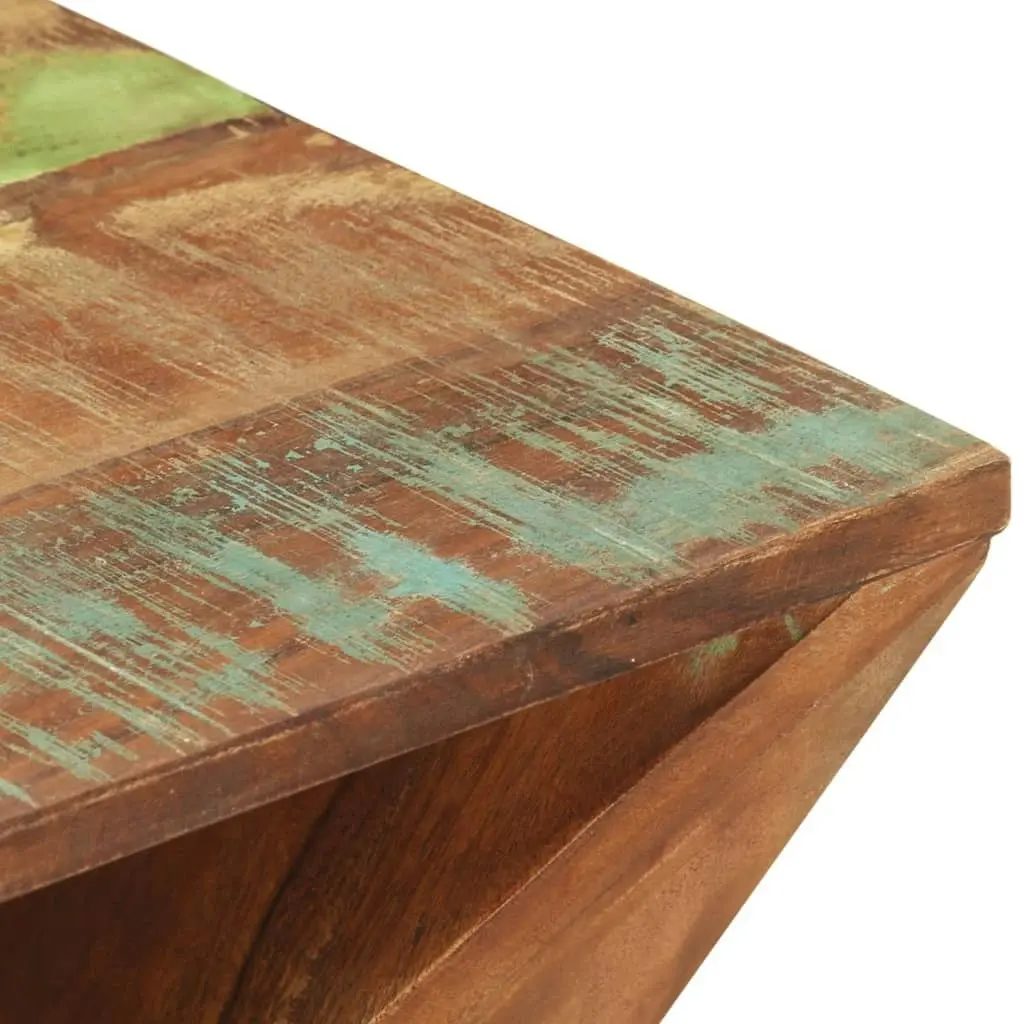 Side Table 35x35x55 cm Solid Wood Reclaimed 337995