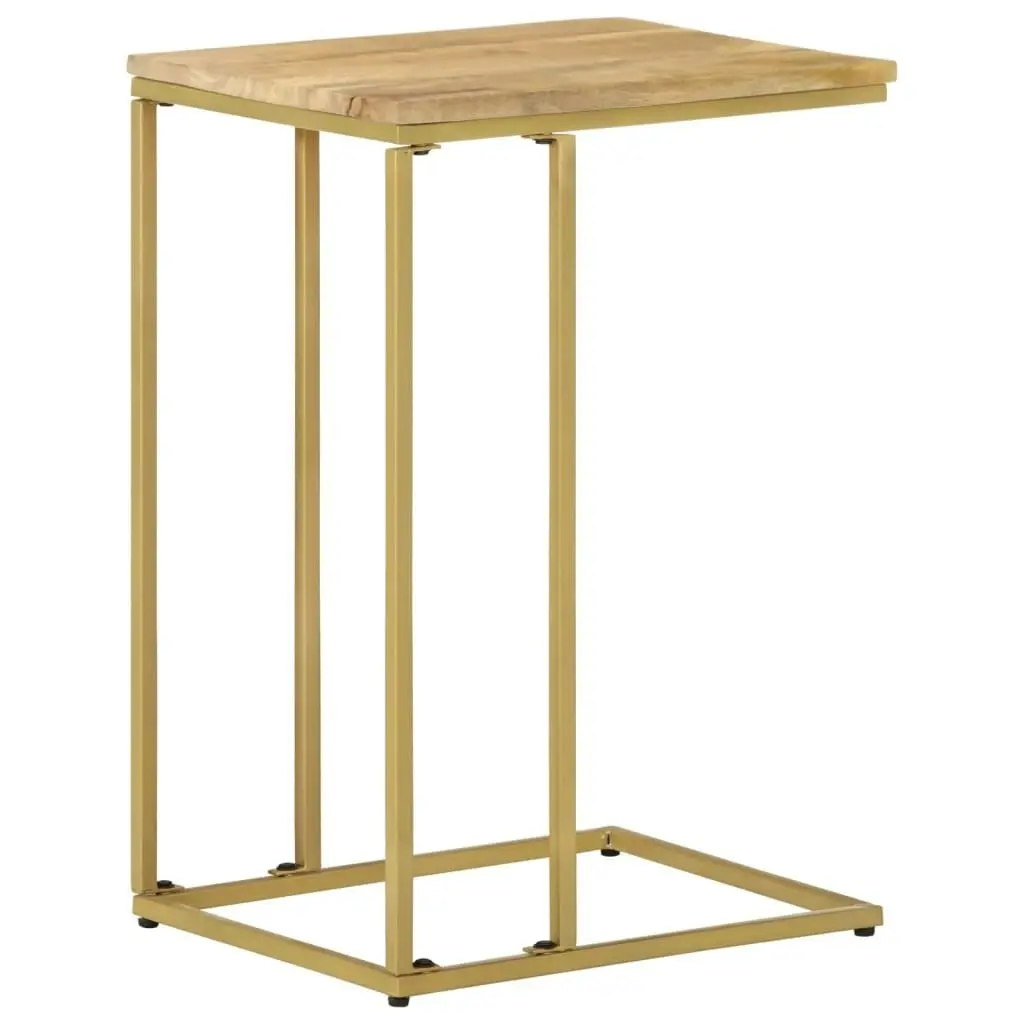 Side Table 35x45x65 cm Solid Mango Wood 327442