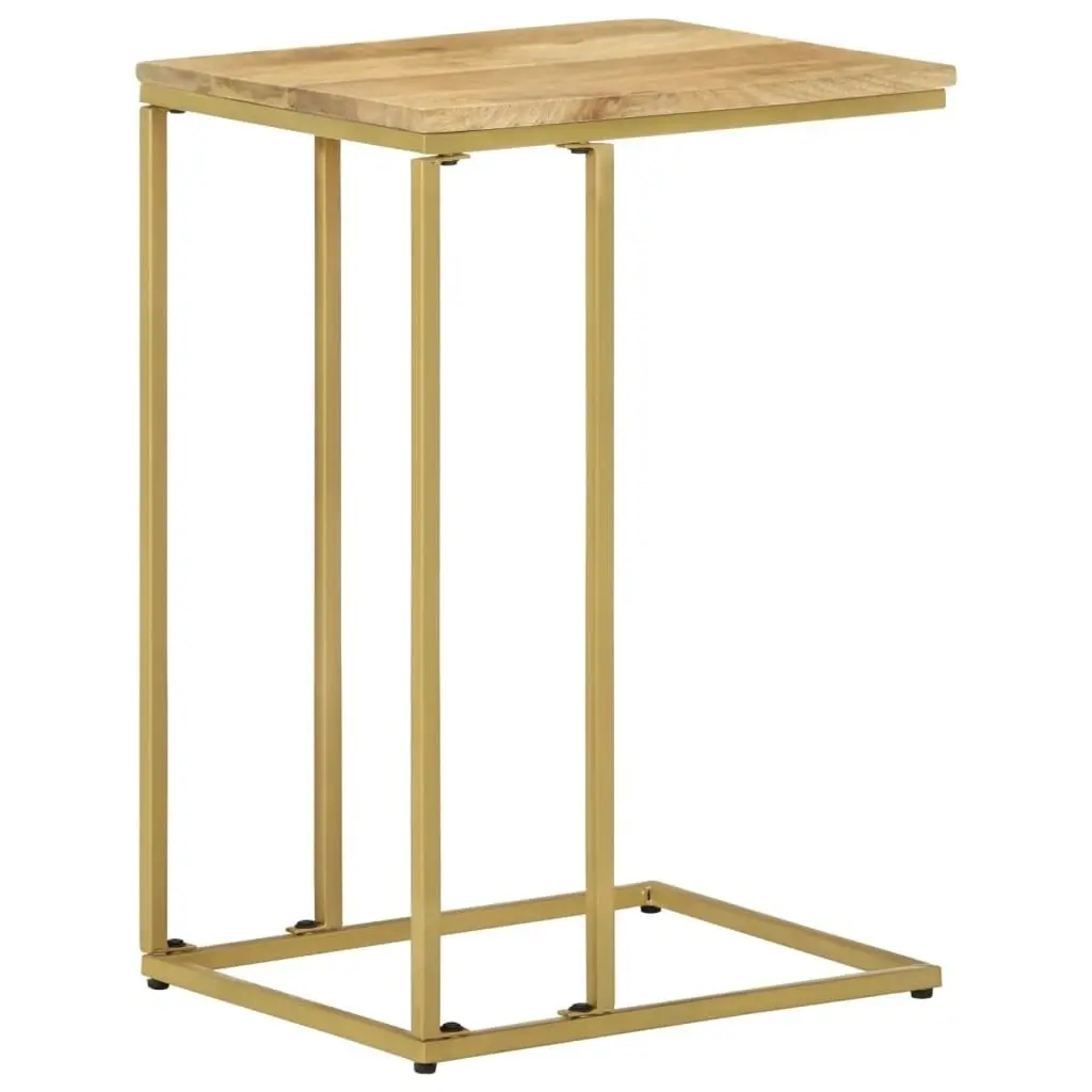 Side Table 35x45x65 cm Solid Mango Wood 327442