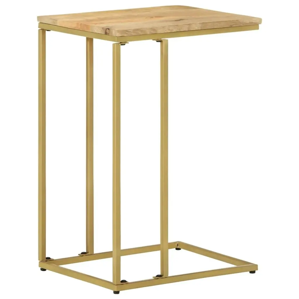 Side Table 35x45x65 cm Solid Mango Wood 327442