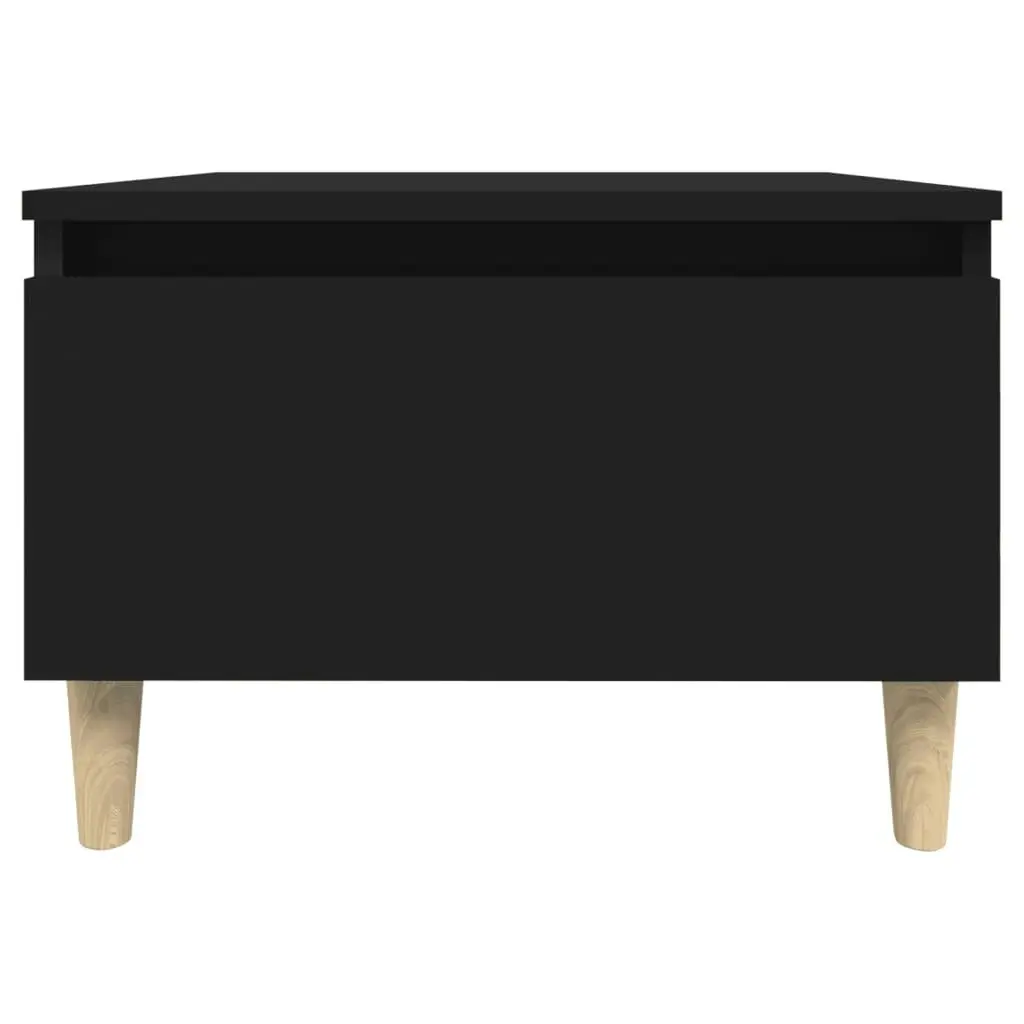 Side Table Black 50x46x35 cm Engineered Wood 819502