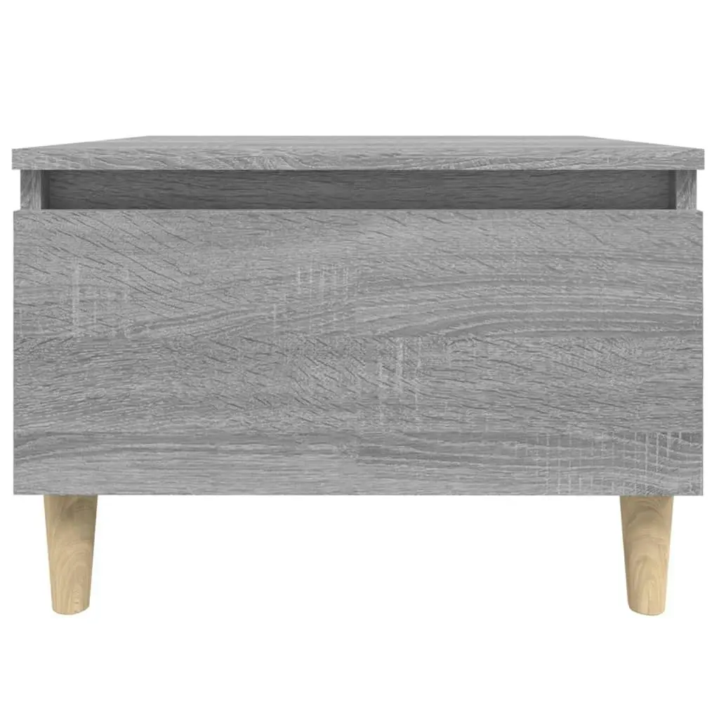 Side Table Grey Sonoma 50x46x35 cm Engineered Wood 819512