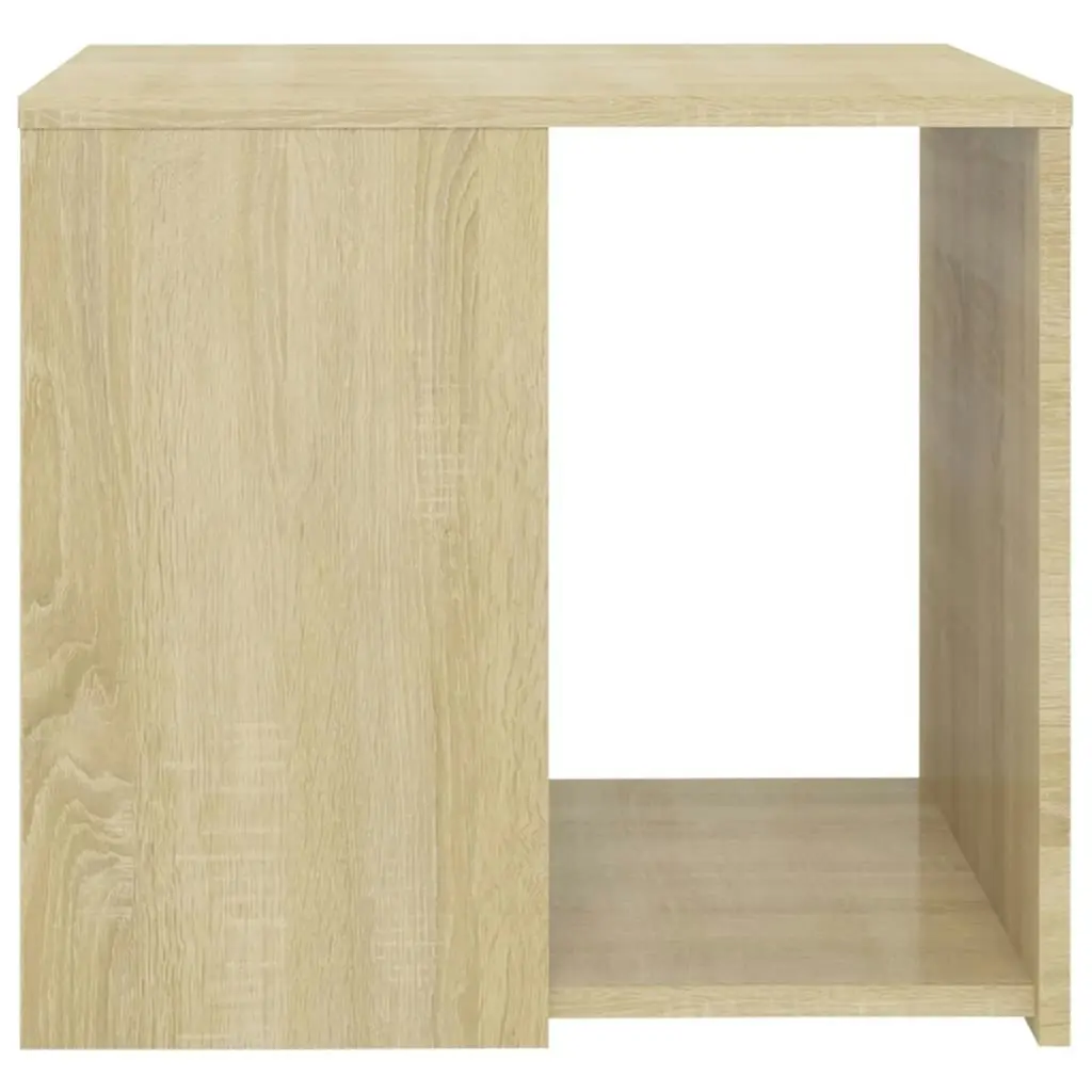 Side Table Sonoma Oak 50x50x45 cm Engineered Wood 806385