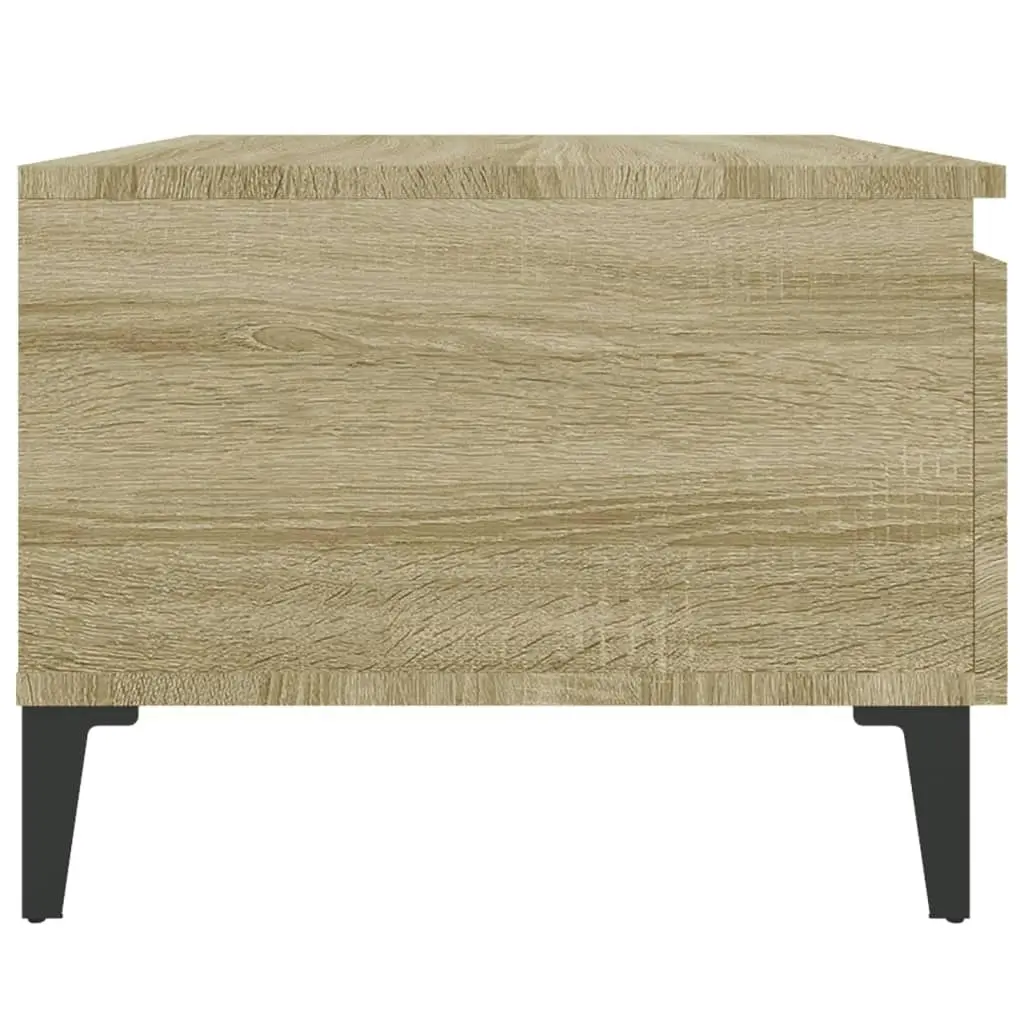 Side Table Sonoma Oak 50x46x35 cm Engineered Wood 819522