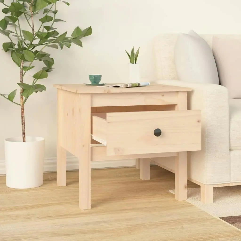 Side Tables 2 pcs 50x50x49 cm Solid Wood Pine 813795