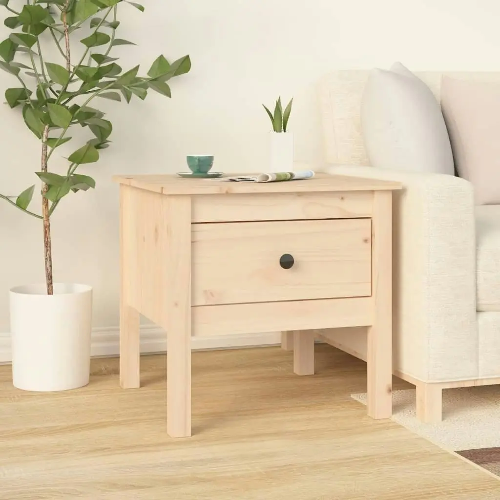 Side Tables 2 pcs 50x50x49 cm Solid Wood Pine 813795