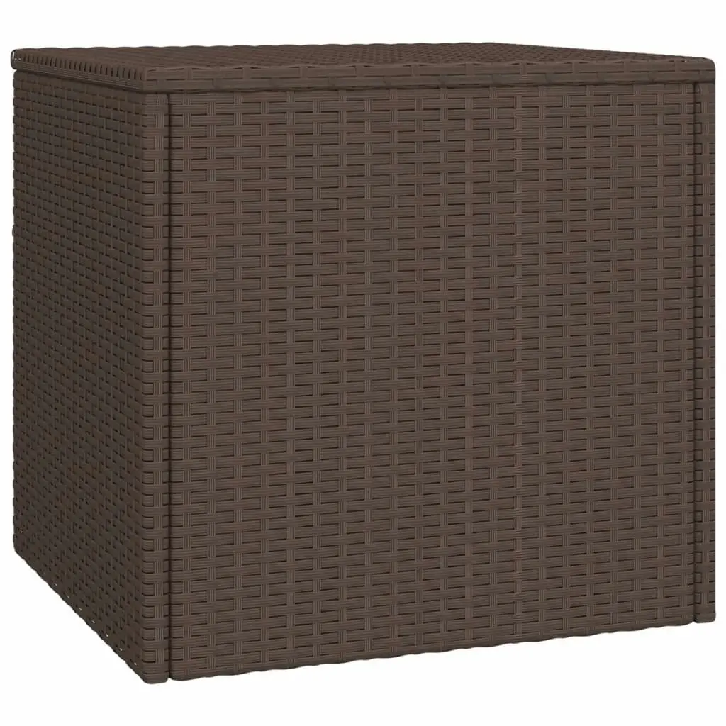 Side Tables 3 pcs Brown Poly Rattan 319387