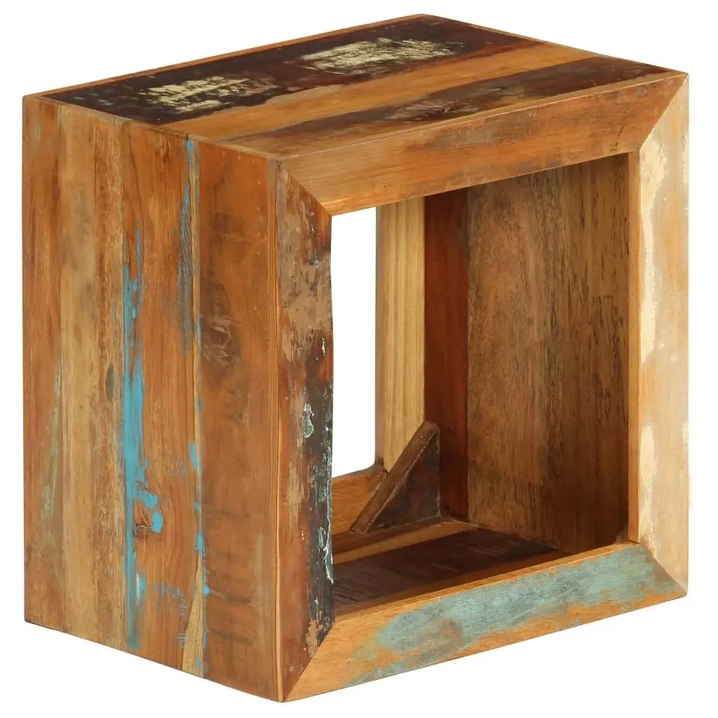 Stool 40x30x40 cm Solid Reclaimed Wood 246270