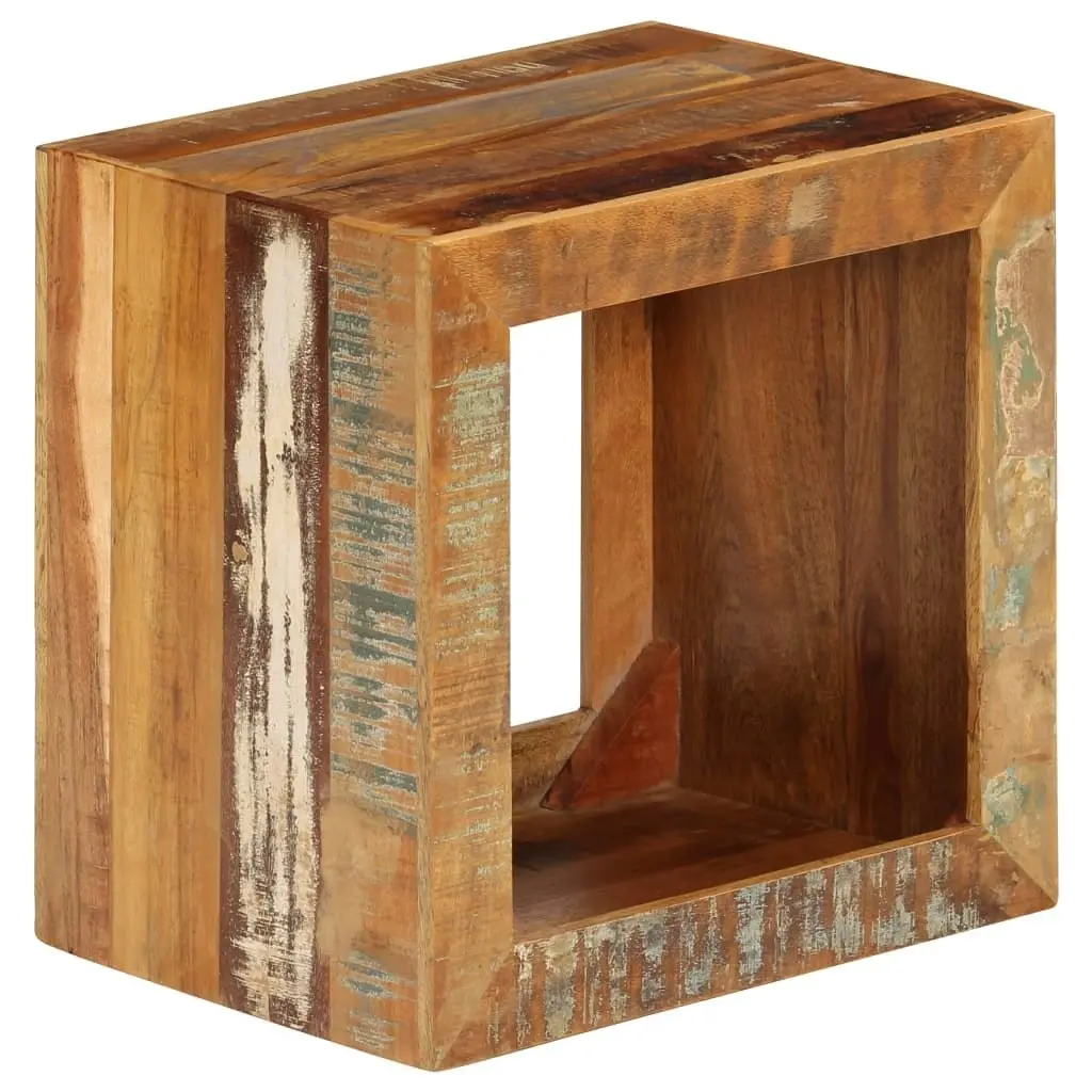 Stool 40x30x40 cm Solid Reclaimed Wood 246270