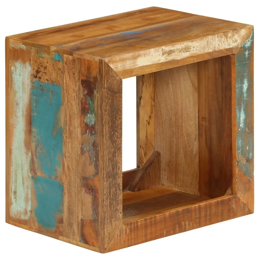 Stool 40x30x40 cm Solid Reclaimed Wood 246270