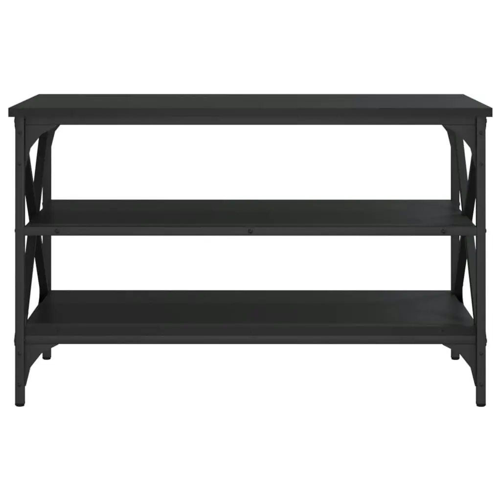 TV Cabinet Black 80x40x50 cm Engineered Wood 825787