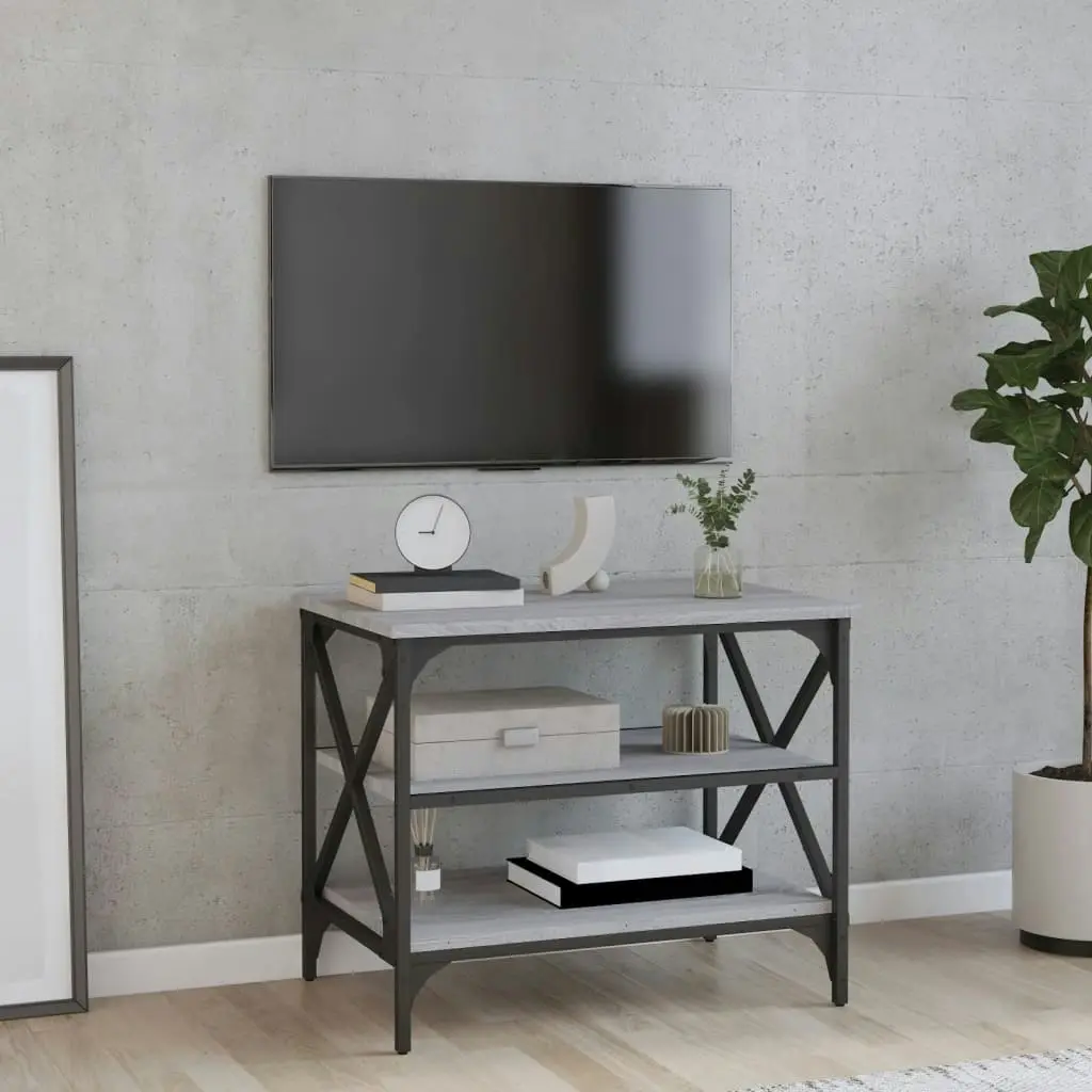 TV Cabinet Grey Sonoma 60x40x50 cm Engineered Wood 825785