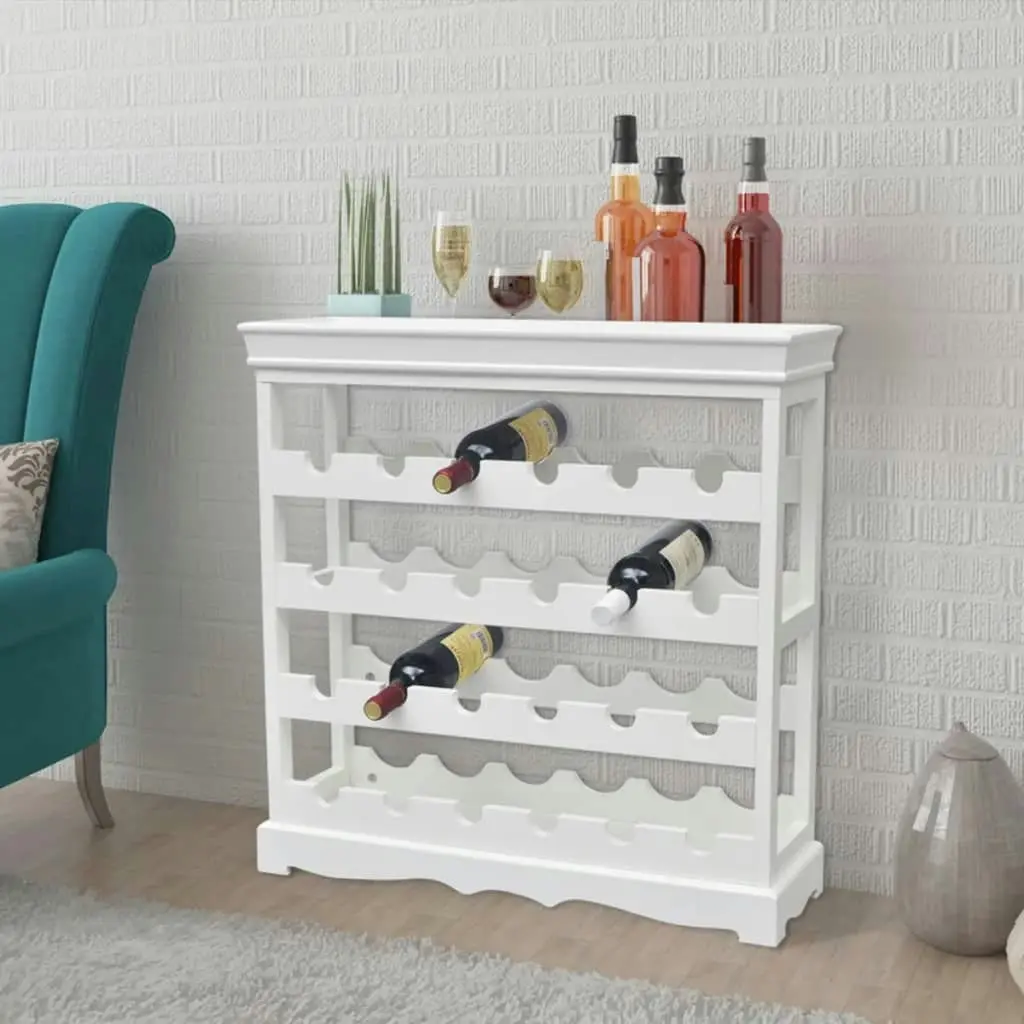 Wine Cabinet "Abreu" White 242438