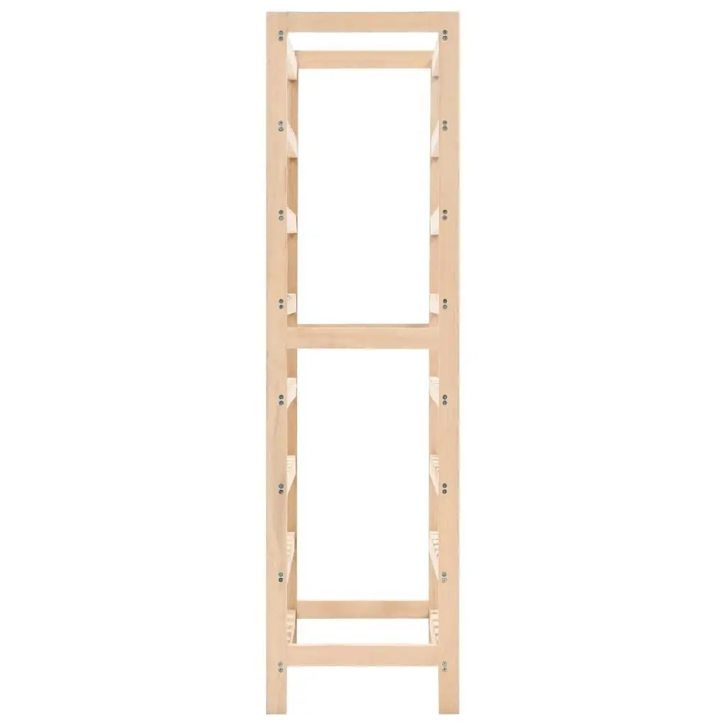 Wine Rack Cedar Wood 57.5x28x102 cm 246441