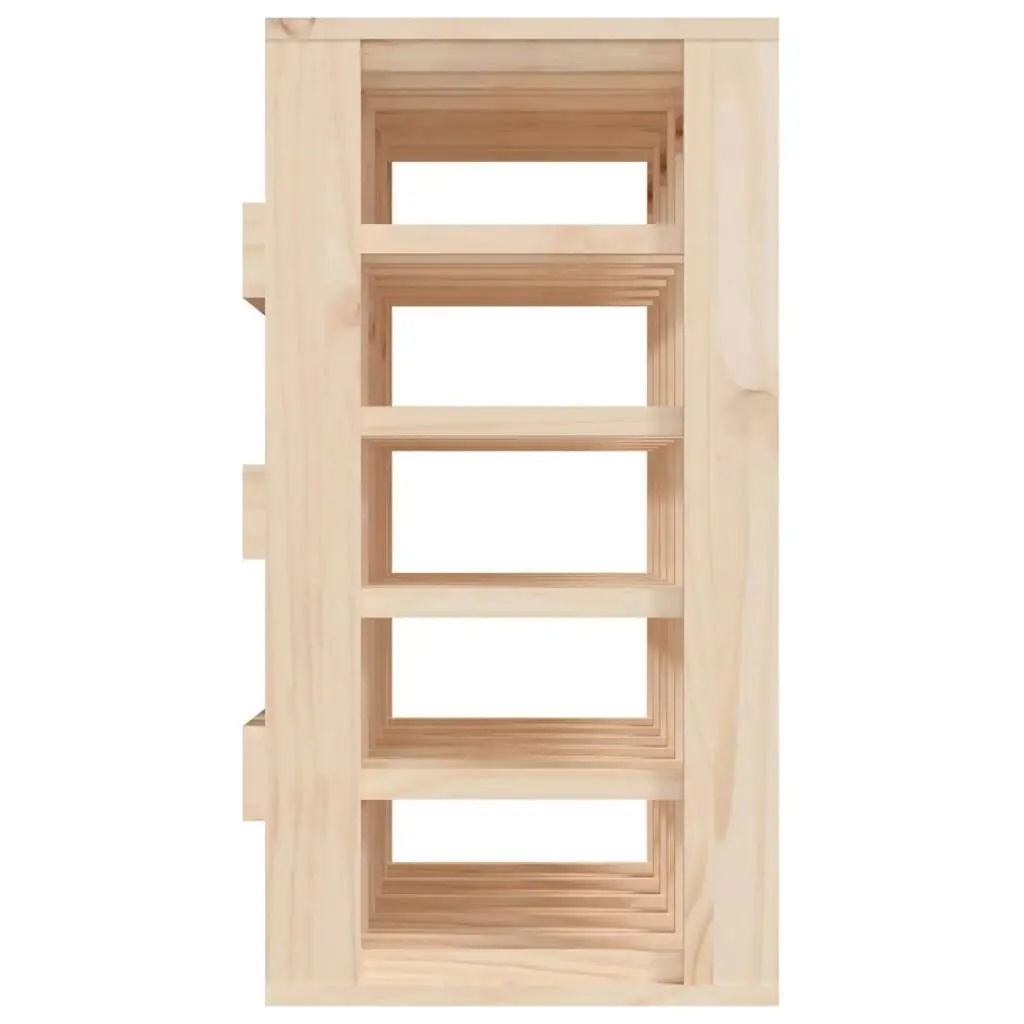 Wine Rack 58.5x33x60.5 cm Solid Wood Pine 822526