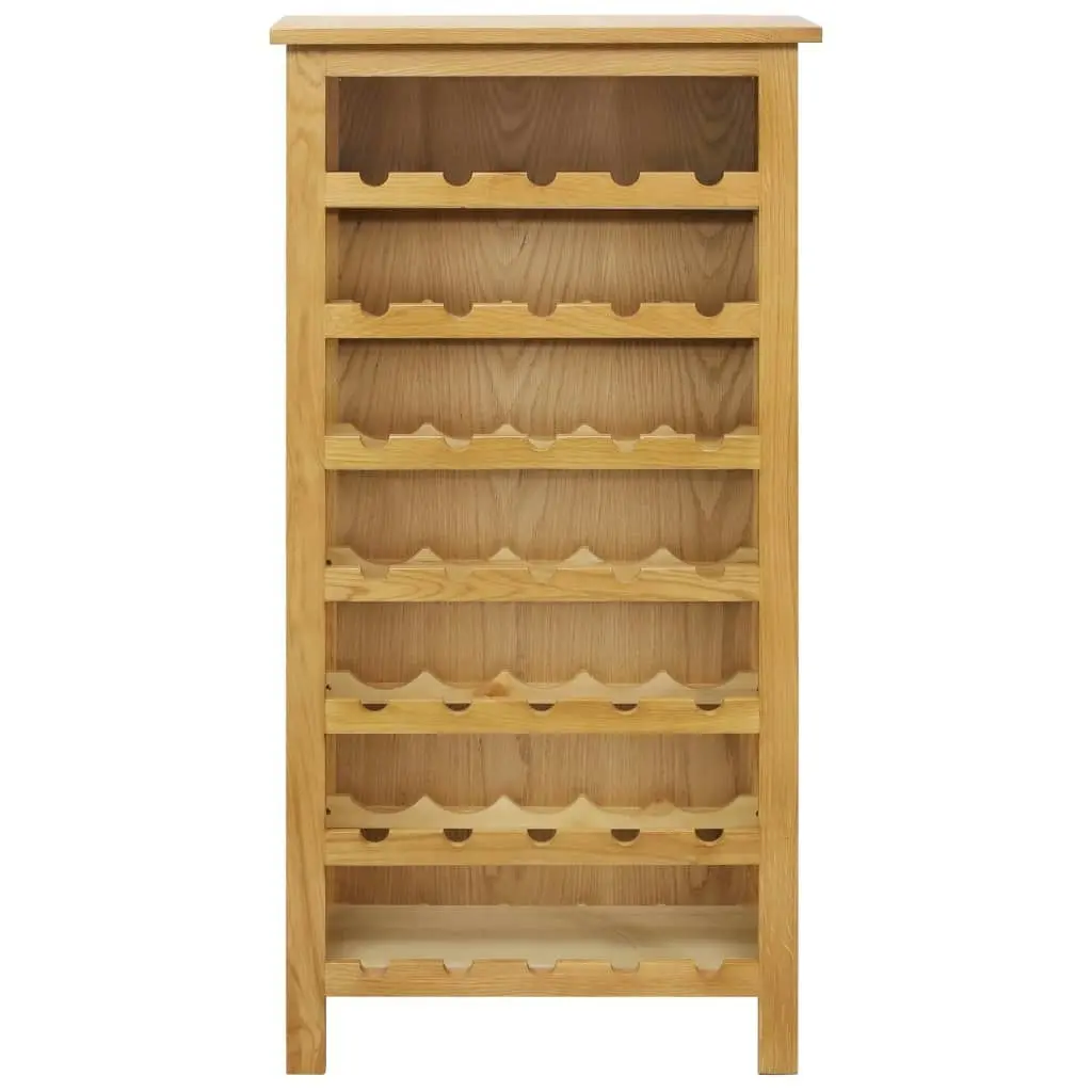 Wine Cabinet 56x32x110 cm Solid Oak Wood 247464