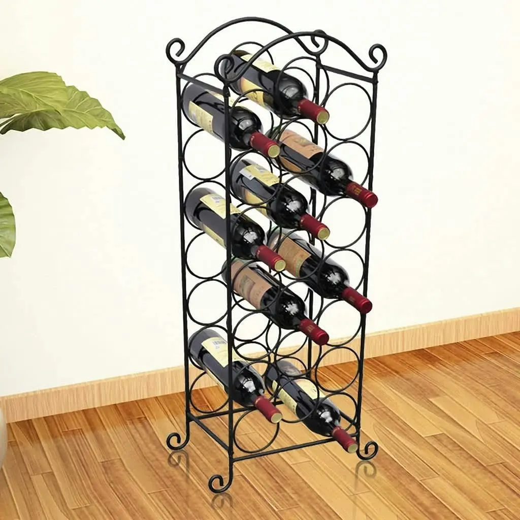 Wine Rack for 21 Bottles Metal 50206