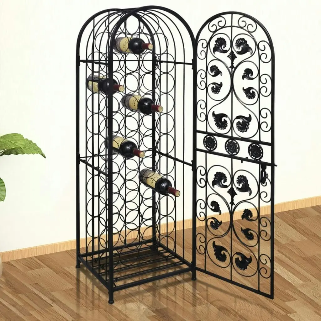 Wine Rack for 45 Bottles Metal 240939