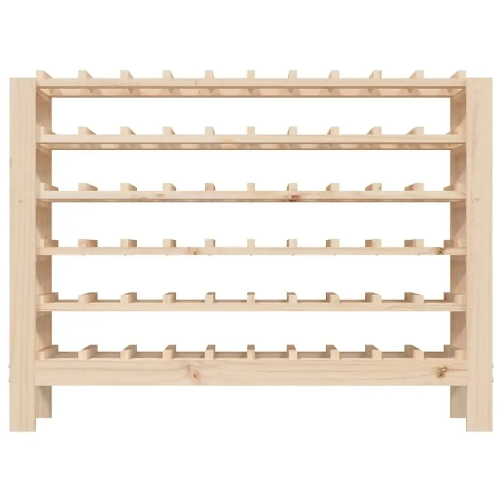 Wine Rack 109.5x30x82 cm Solid Wood Pine 822546