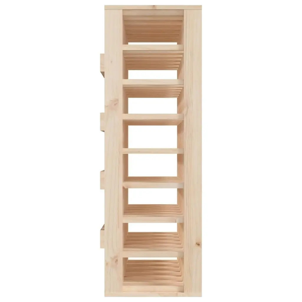 Wine Rack 70x33x94 cm Solid Wood Pine 822531