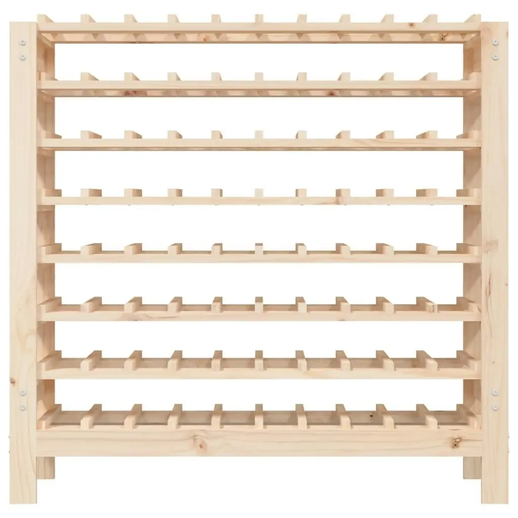 Wine Rack 109.5x30x107.5 cm Solid Wood Pine 822536