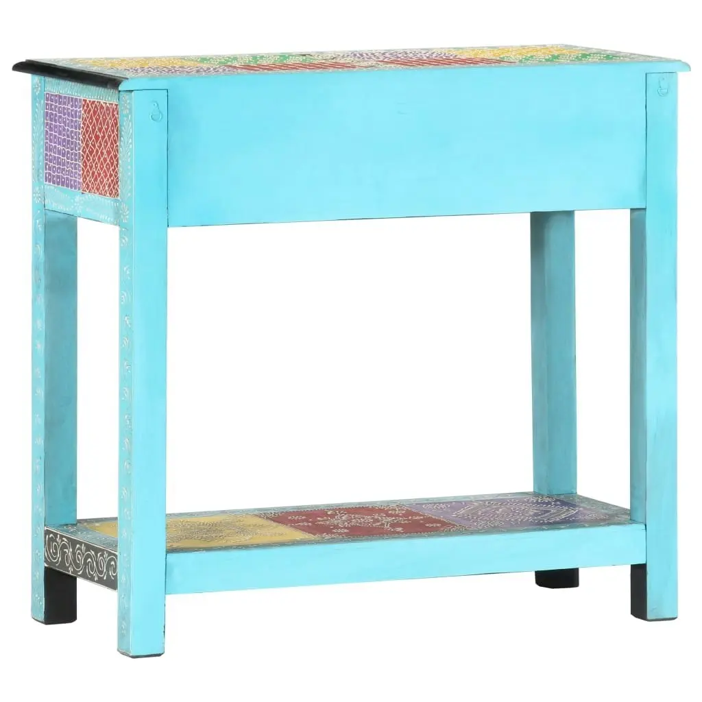 Hand Painted Console Table 80x35x75 cm Solid Mango Wood 286160