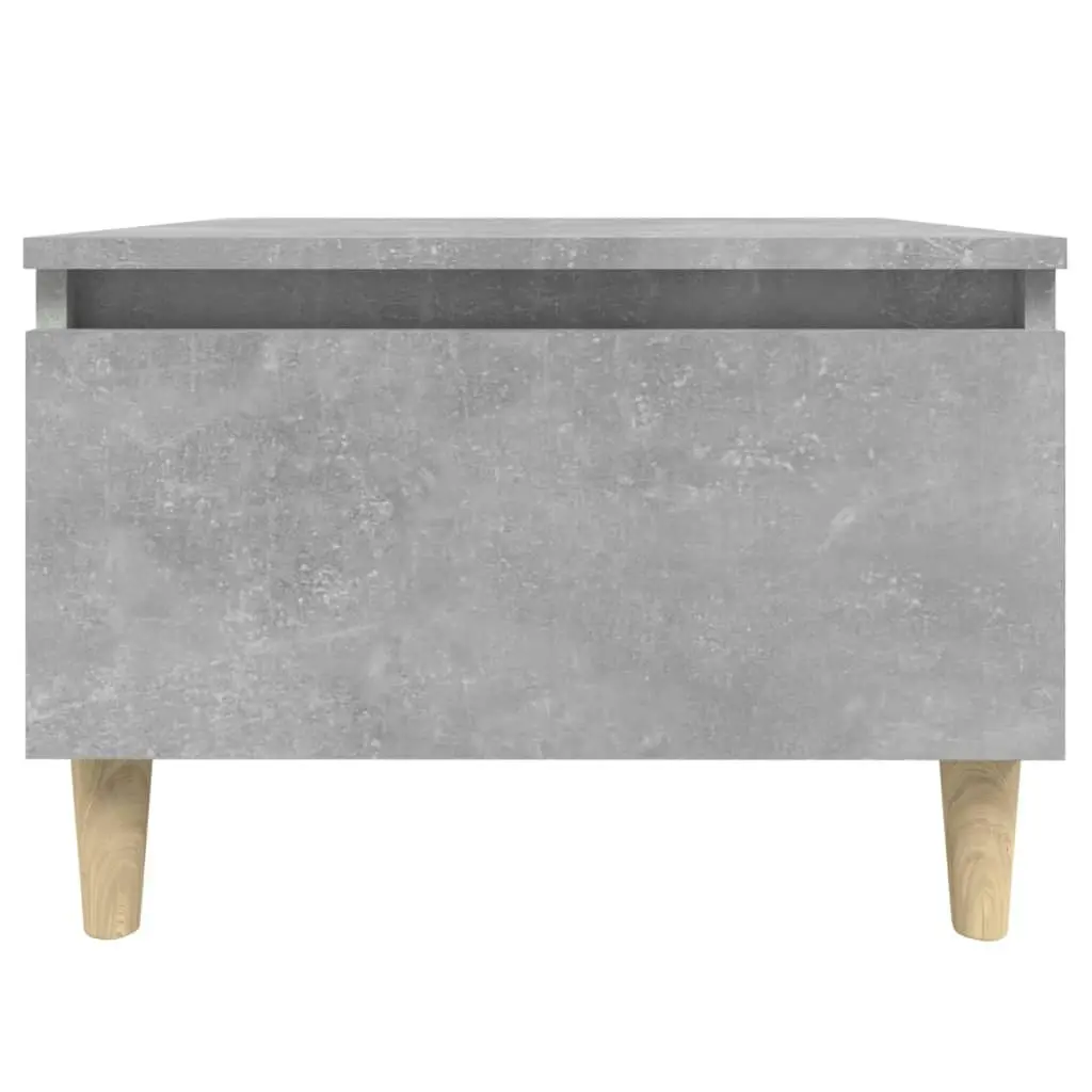 Side Table Concrete Grey 50x46x35 cm Engineered Wood 819508