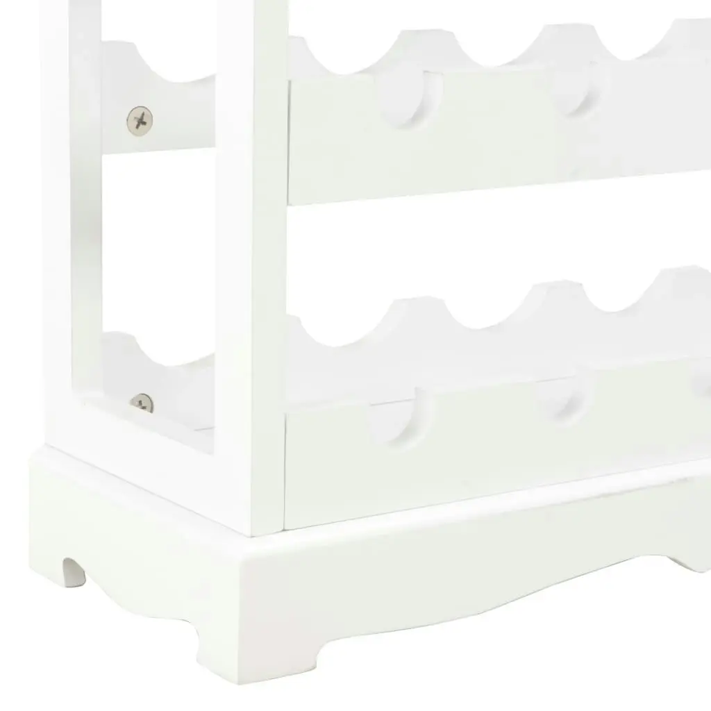 Wine Cabinet White 70x22.5x70.5 cm MDF 280065