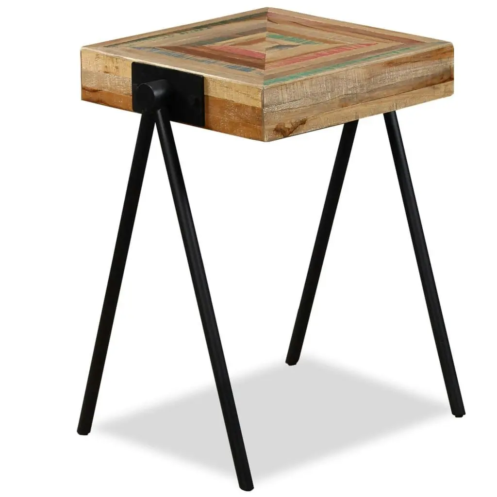 Side Table Solid Reclaimed Teak 245408