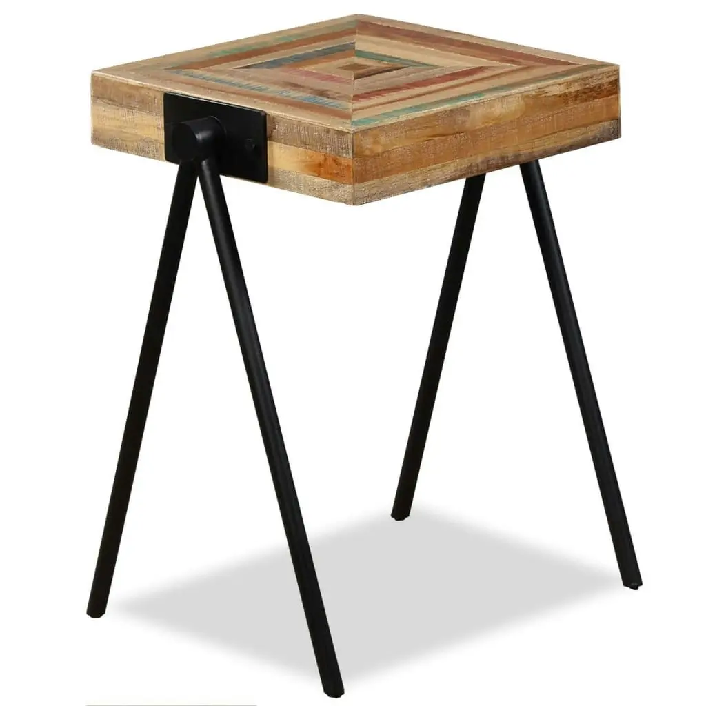 Side Table Solid Reclaimed Teak 245408